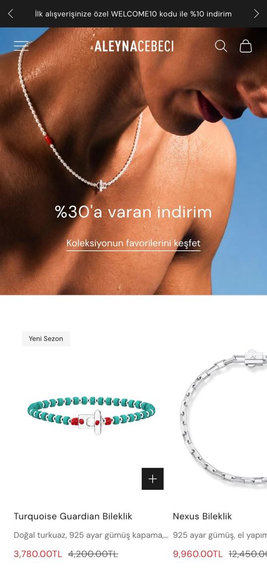 Aleyna Cebeci mağazası