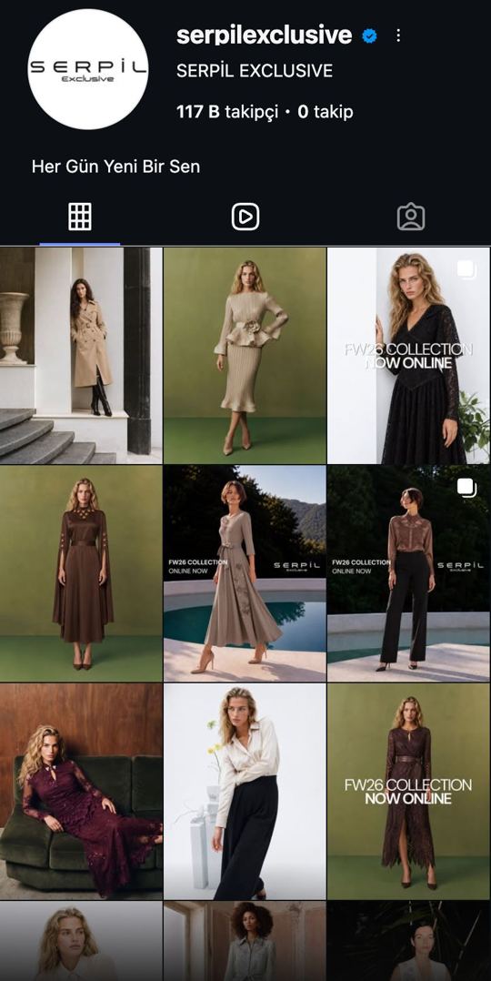 Serpil Exclusive Instagram akışı